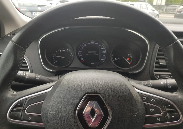 Renault Megane cena 33500 przebieg: 191000, rok produkcji 2019 z Leśnica małe 211